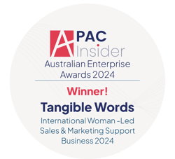 Feb24355_Tangible Words_2024 APAC Australian Enterprise Awards Badge