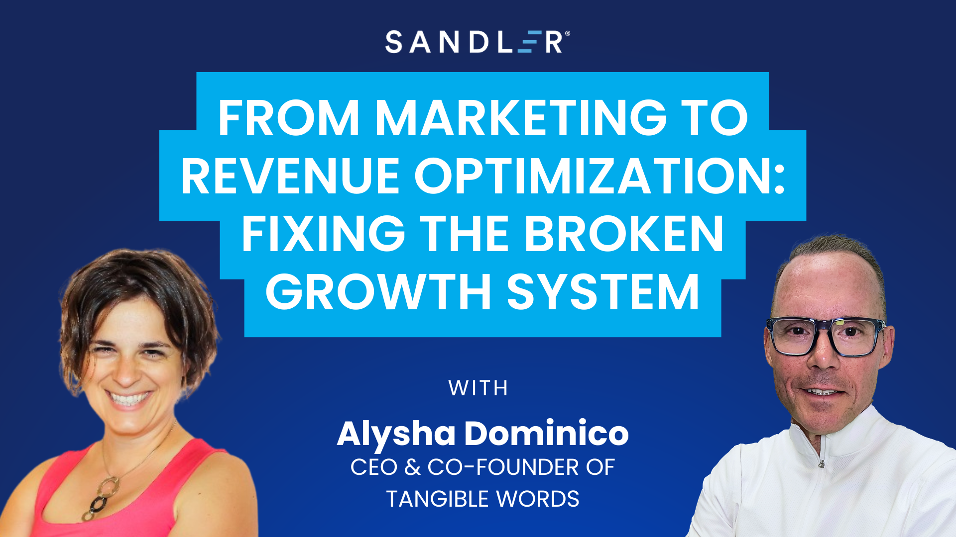 Episode - From Marketing to Revenue Optimization Fixing the Broken Growth System Alysha Dominico - Thumbnail