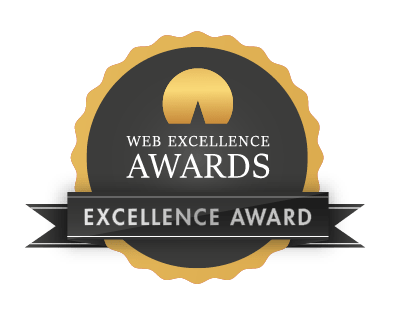 Web Excellence Award Tangible Words