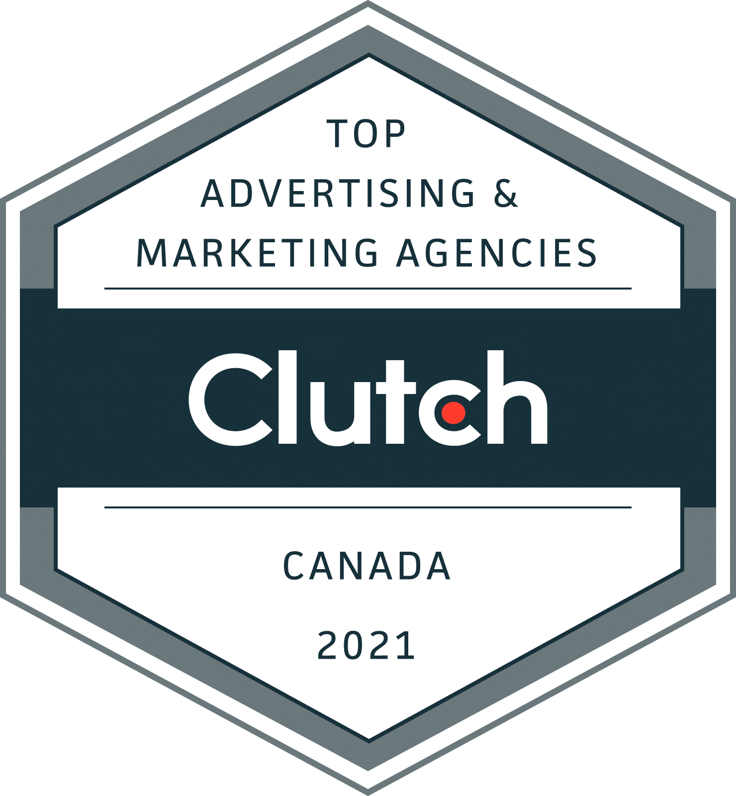 Clutch 2021 award